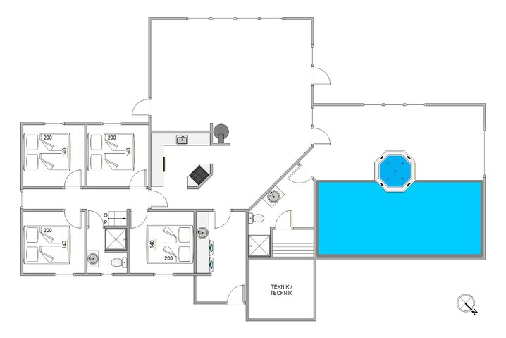 Ferienhaus J6130 in Klægdalen 15, Houvig - Bild #5