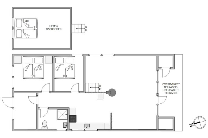 Sommerhus J6195 på Klægdalen 23, Houvig - Billede #6