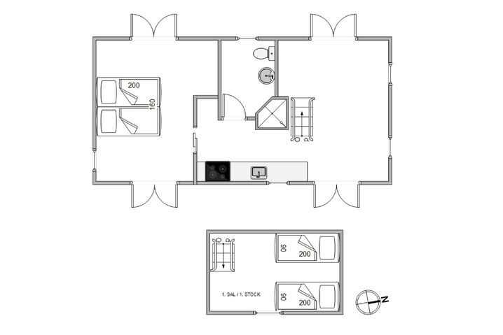 Ferienhaus J6214 in Krogen 23, Houvig - Bild #13