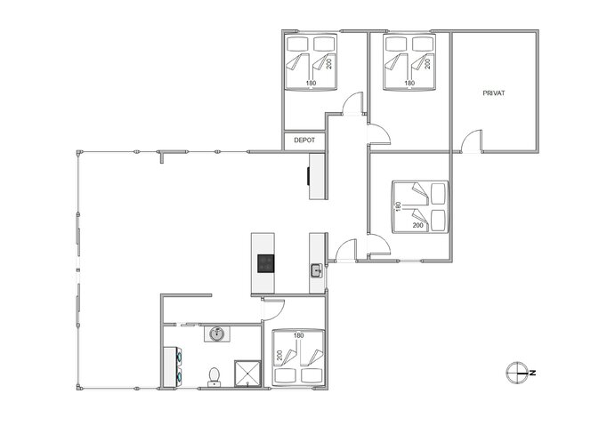 Ferienhaus J6224 in Mågedalen 15, Houvig - Bild #13