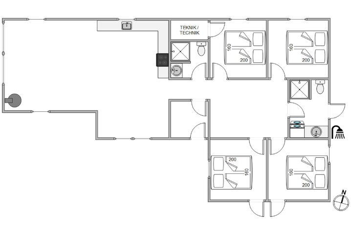 Sommerhus J6244 på Sneppedalen 34, Houvig - Billede #13