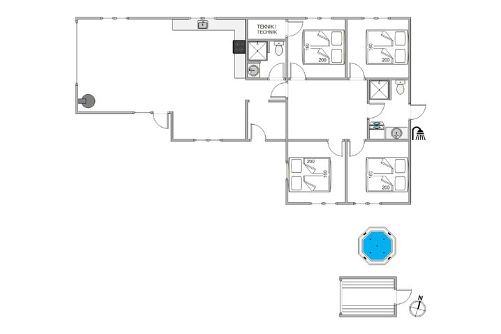 Ferienhaus J6244 in Sneppedalen 34, Houvig - Bild #13