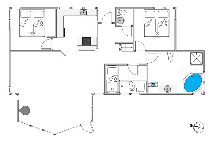 Sommerhus J6259 på Klægdalen 8, Houvig - Billede #5
