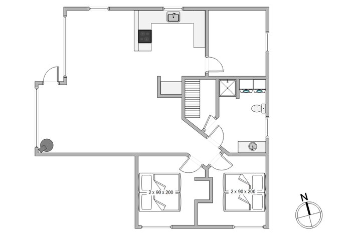 Ferienhaus J6297 in Klitdalen 5, Houvig - Bild #13