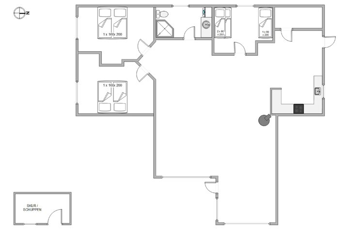 Ferienhaus J6321 in Klægdalen 60, Houvig - Bild #13