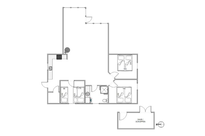 Ferienhaus J6321 in Klægdalen 60, Houvig - Bild #13