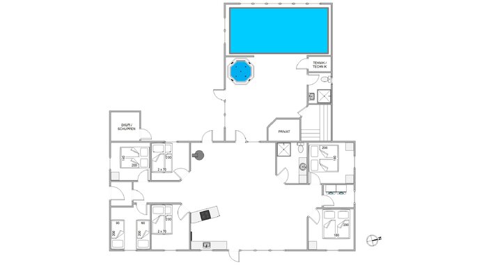 Ferienhaus J6329 in Sneppedalen 64, Houvig - Bild #13