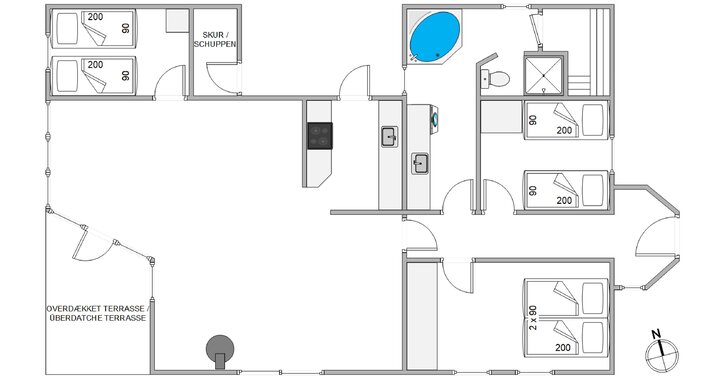 Ferienhaus J6330 in Troldedalen 23, Houvig - Bild #13