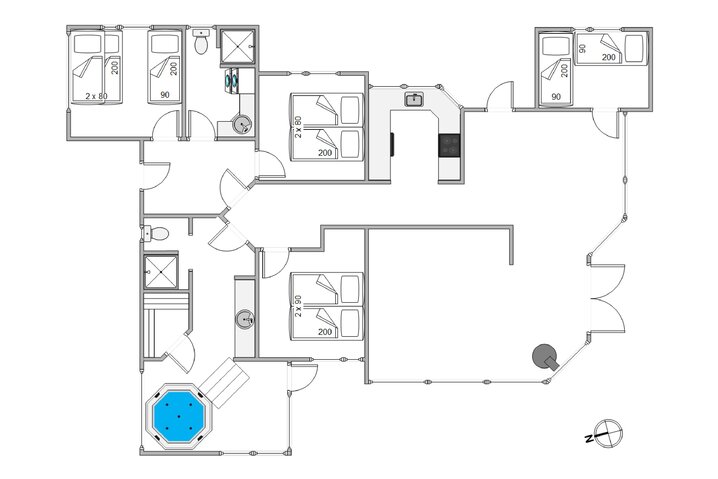 Ferienhaus J6337 in Esebjergvej 30, Houvig - Bild #13