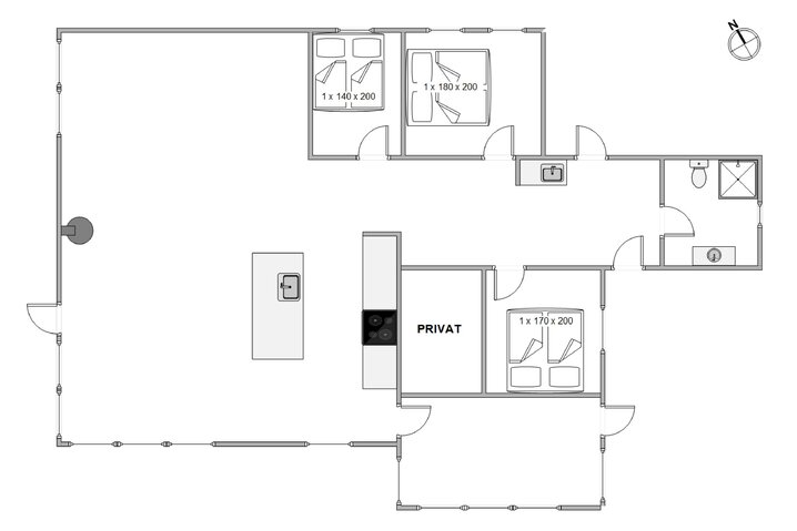 Sommerhus J6340 på Lærkedalen 54, Houvig - Billede #13