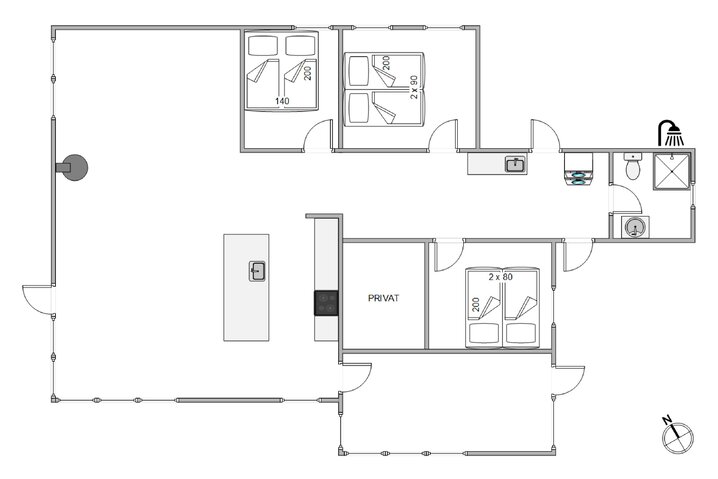 Ferienhaus J6340 in Lærkedalen 54, Houvig - Bild #5