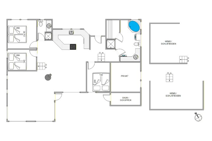 Holiday home J6345 at Klitdalen 29, Houvig - Picture #13