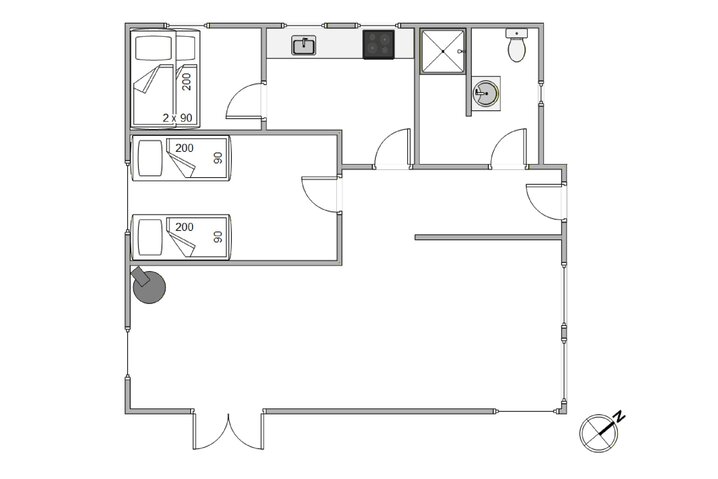 Sommerhus J6350 på Krogen 19, Houvig - Billede #5