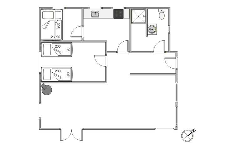 Sommerhus J6350 på Krogen 19, Houvig - Billede #5