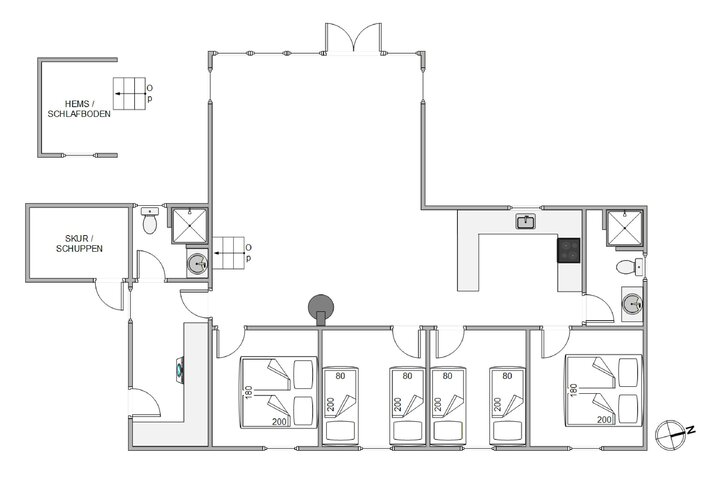 Ferienhaus J6373 in Troldedalen 28, Houvig - Bild #5