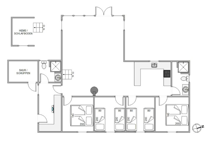 Ferienhaus J6373 in Troldedalen 28, Houvig - Bild #5