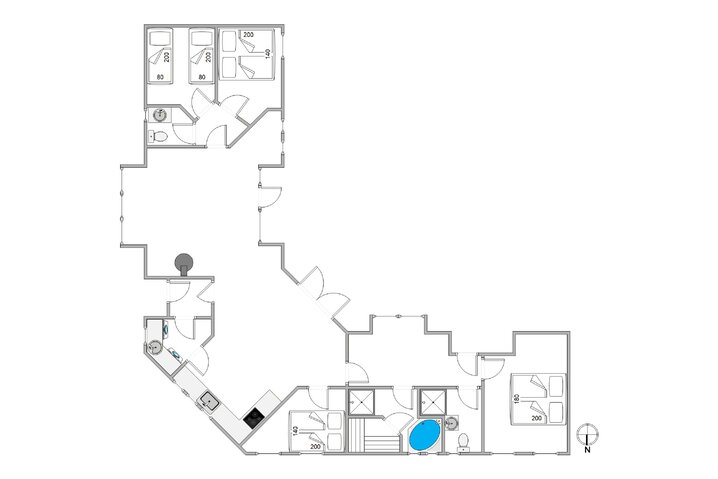 Ferienhaus J6419 in Sneppedalen 61, Houvig - Bild #13