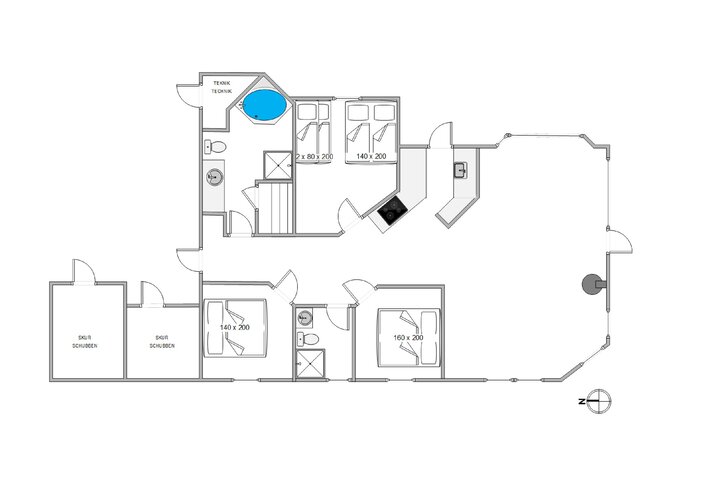 Ferienhaus J6424 in Troldedalen 37, Houvig - Bild #13