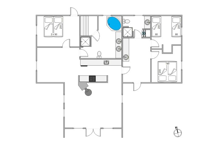 Ferienhaus J6471 in Regnspovedalen 6, Houvig - Bild #13
