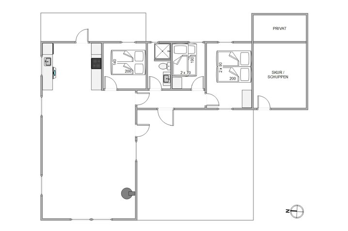 Sommerhus J6543 på Mågedalen 67, Houvig - Billede #13