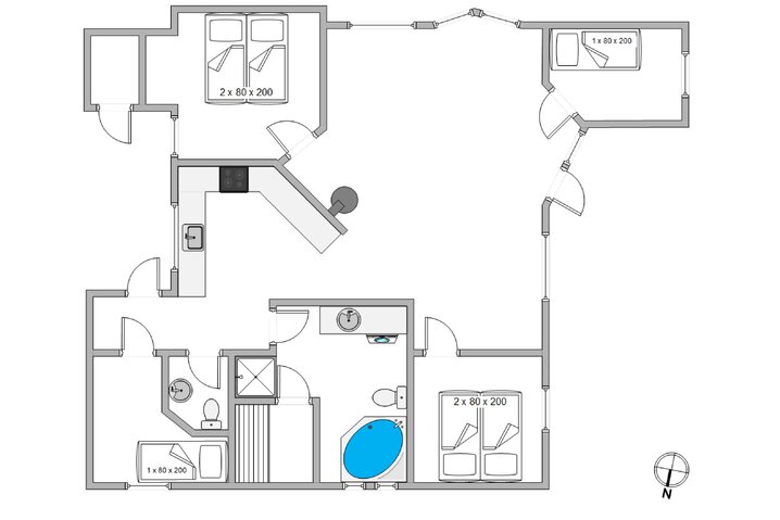 Sommerhus J6545 på Klægdalen 5, Houvig - Billede #13