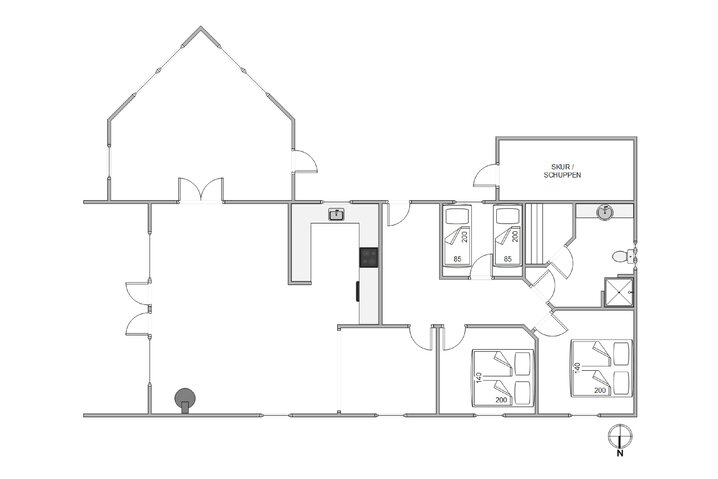 Ferienhaus J6601 in Houvig Klitvej 49, Houvig - Bild #5
