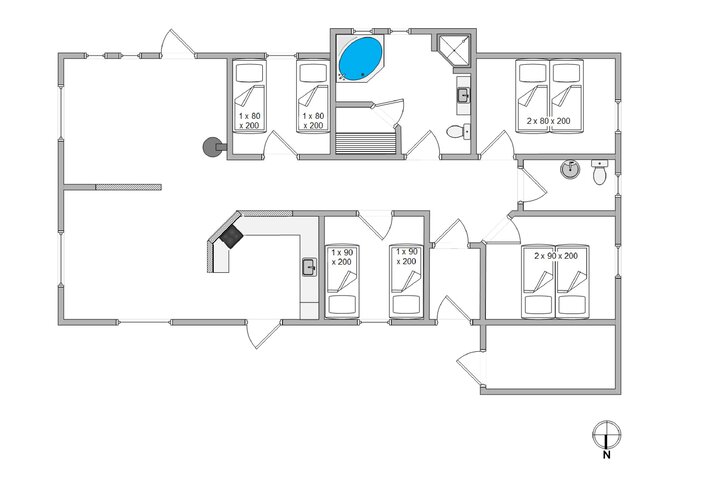 Sommerhus J6689 på Krylen 61, Houvig - Billede #13