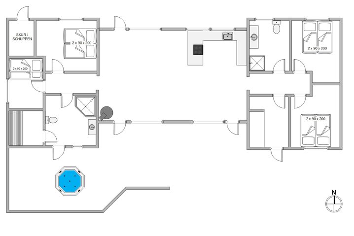 Ferienhaus J6730 in Klitdalen 6, Houvig - Bild #13
