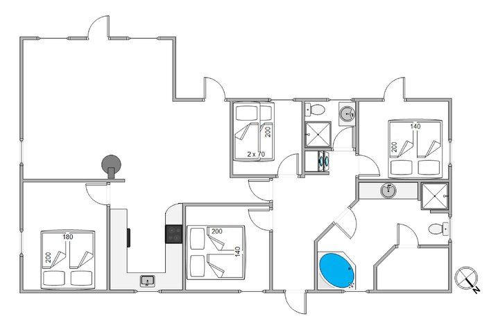 Sommerhus J6747 på Esebjergvej 61, Houvig - Billede #5