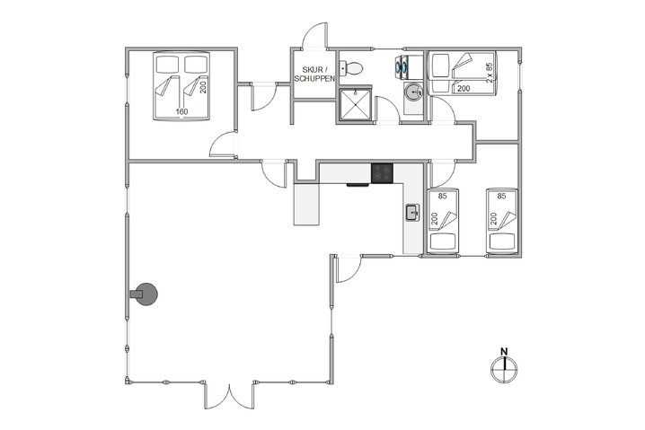 Sommerhus J6772 på Esebjergvej 80, Houvig - Billede #13