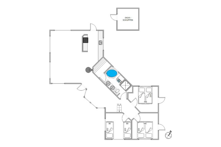 Ferienhaus J6780 in Regnspovedalen 26, Houvig - Bild #13
