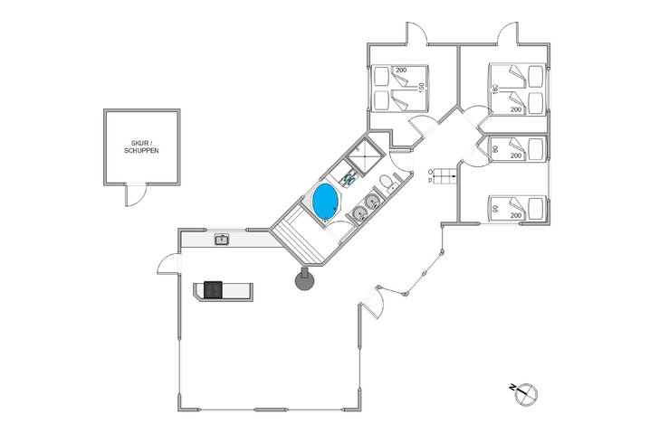 Ferienhaus J6780 in Regnspovedalen 26, Houvig - Bild #5