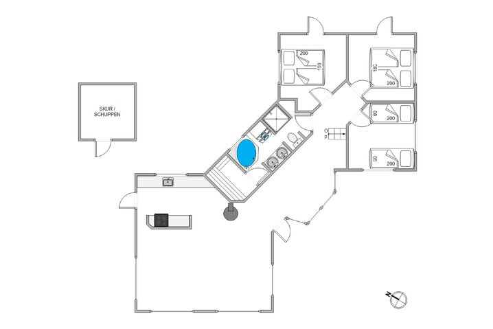 Sommerhus J6780 på Regnspovedalen 26, Houvig - Billede #5
