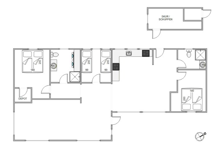 Ferienhaus J6827 in Esebjergvej 36, Houvig - Bild #13