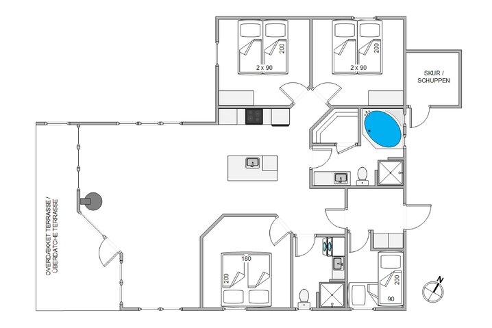 Ferienhaus J6922 in Sneppedalen 21, Houvig - Bild #13