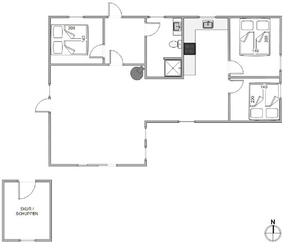 Sommerhus J6939 på Sortebærdalen 29, Houvig - Billede #13