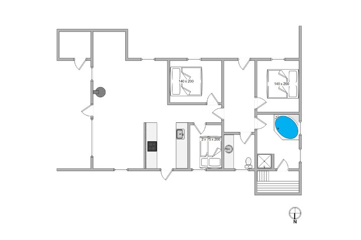 Ferienhaus J6944 in Troldedalen 43, Houvig - Bild #13