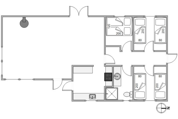Ferienhaus J6961 in Klægdalen 4, Houvig - Bild #13