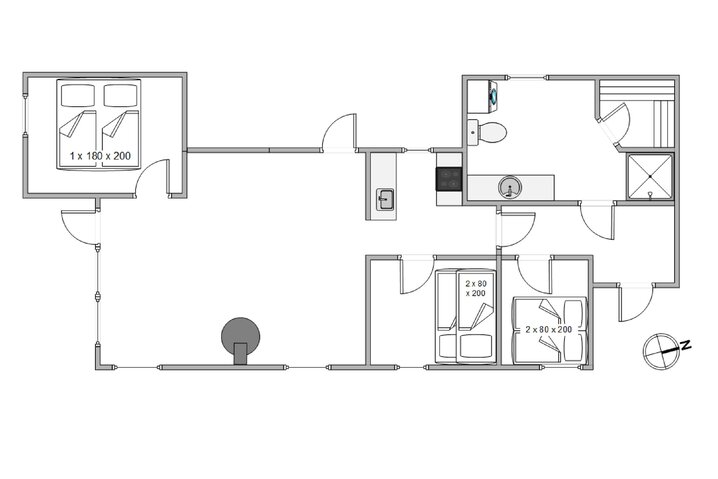 Ferienhaus JJ1000 in Klitdalen 11, Houvig - Bild #13