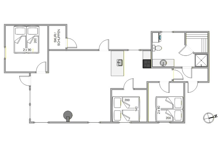 Ferienhaus JJ1000 in Klitdalen 11, Houvig - Bild #5