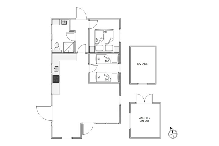 Ferienhaus JJ1091 in Sortebærdalen 57, Houvig - Bild #13