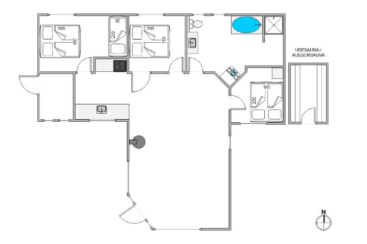 Ferienhaus JJ1308 in Sneppedalen 76, Houvig - Bild #13