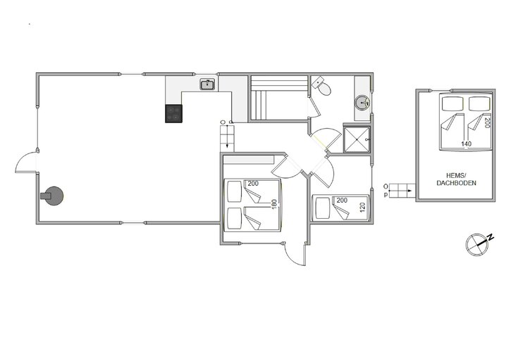 Sommerhus JW1315 på Esebjergvej 55, Houvig - Billede #13