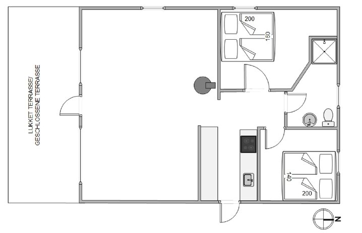 Sommerhus JW1327 på Mågedalen 72, Houvig - Billede #13