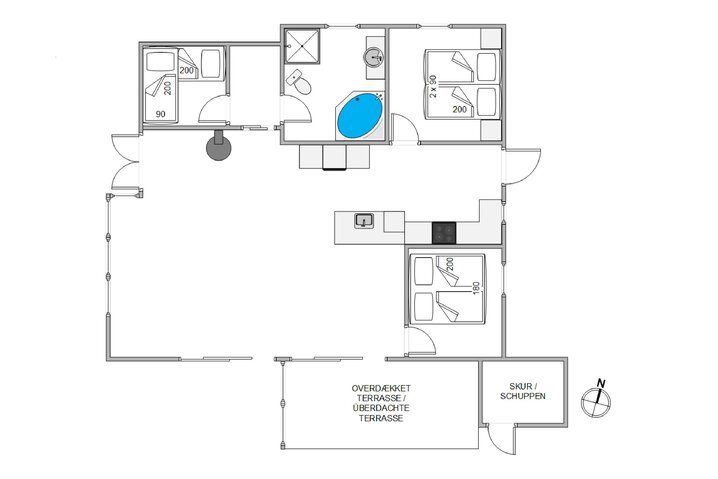 Sommerhus JW1328 på Regnspovedalen 32, Houvig - Billede #13