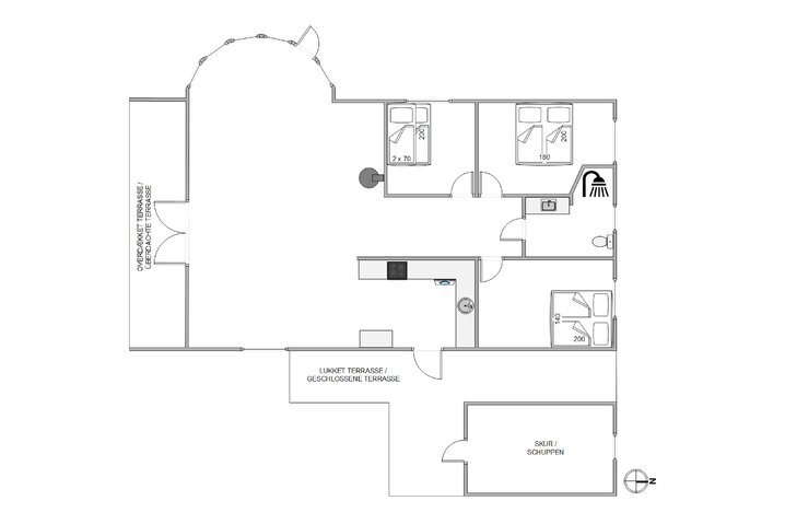 Sommerhus JW1332 på Regnspovedalen 38, Houvig - Billede #13