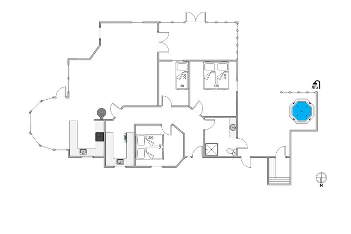 Ferienhaus JW1339 in Houvig Klitvej 25, Houvig - Bild #13