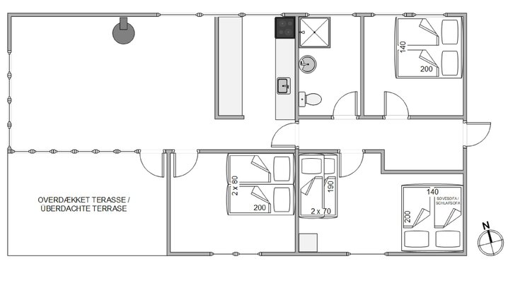 Sommerhus JW1349 på Lærkedalen 28, Houvig - Billede #13