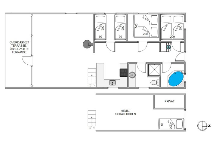 Ferienhaus JW1351 in Troldedalen 45, Houvig - Bild #13