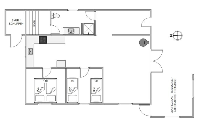 Sommerhus JW1355 på Ternedalen 34, Houvig - Billede #13